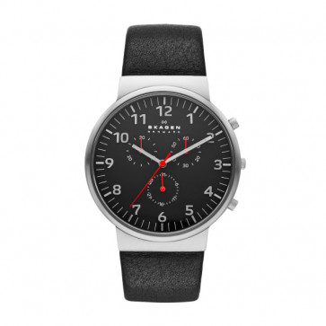 Bracelet de montre SKW6100 Cuir Noir
